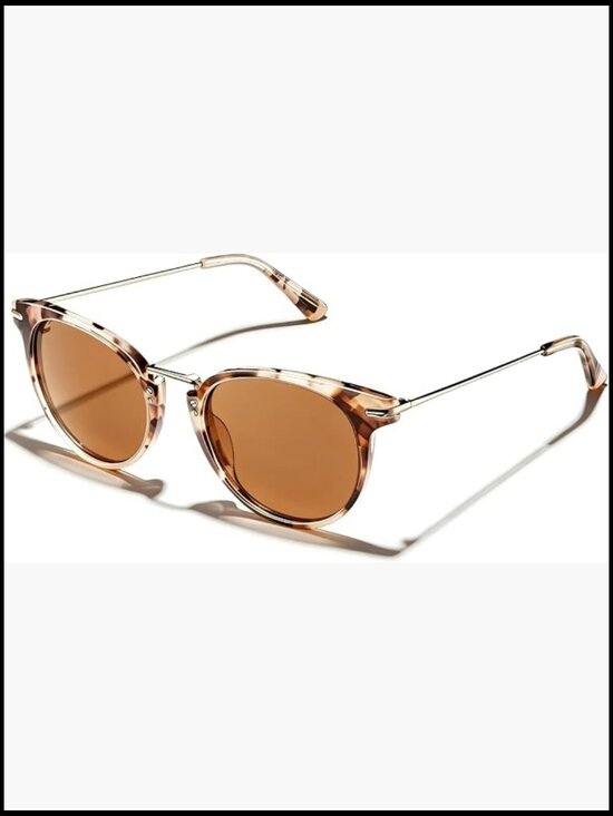Retro Acetate Cat Eye Sunglasses Polarized UV Protection Women Sunnies main image 7